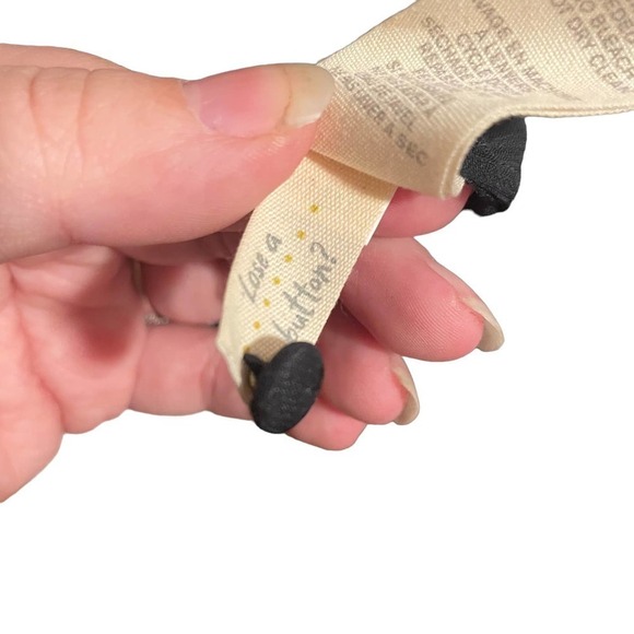 FOSSIL All Black Swiss Dot Semi Sheer Top w/Cape Sleeve - Picture 6 of 8